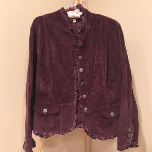 🔥NWOT J. Jill corduroy jacket L